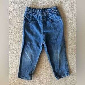 Toddler vintage Y2K pull on denim jeans 3T